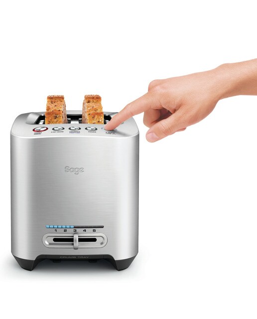 Tostador Sage con 2 ranuras Smart Aluminio-3