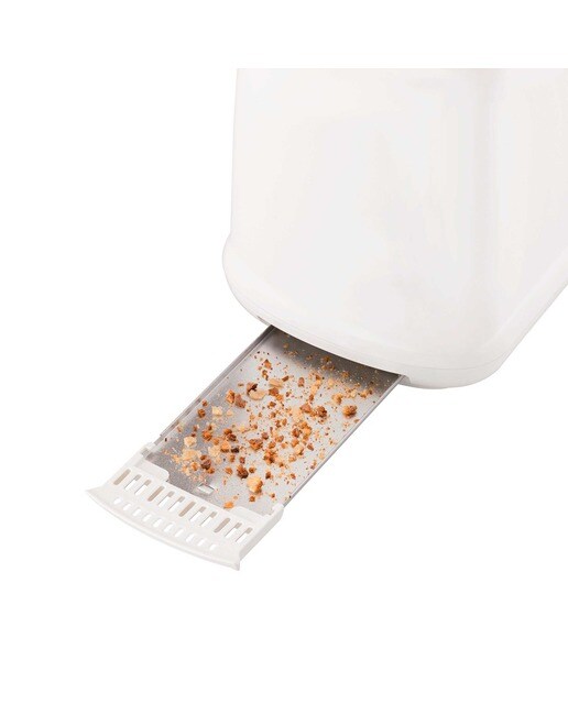 Tostador Moulinex Principio: ranura extra larga de 25cm y descongela Blanco-5
