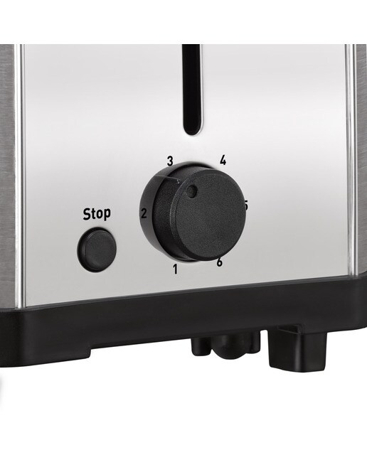 Tostador Moulinex Classic con 2 ranuras largas Inox-3