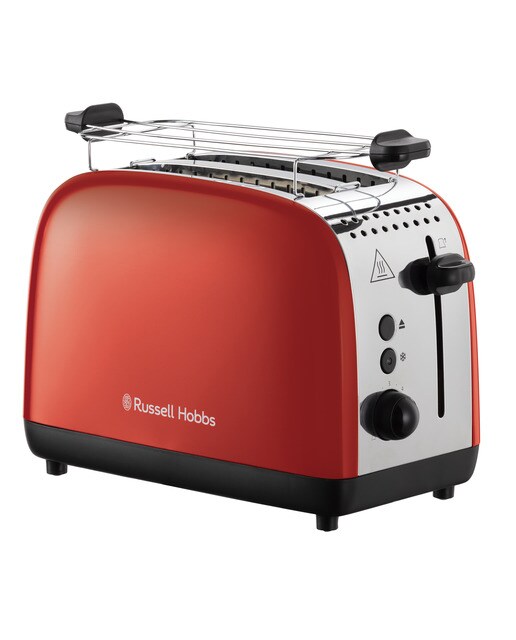 Tostador Russell Hobbs Colours Red con 2 ranuras Rojo-2