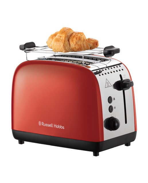 Tostador Russell Hobbs Colours Red con 2 ranuras Rojo-3