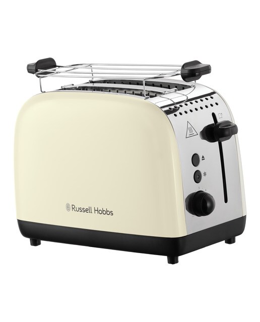 Tostador Russell Hobbs Colours Plus Cream con 2 ranuras Crema-2