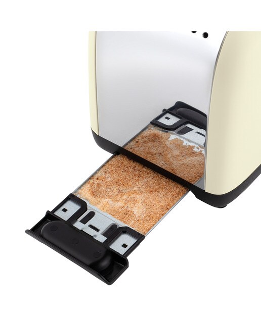 Tostador Russell Hobbs Colours Plus Cream con 2 ranuras Crema-6