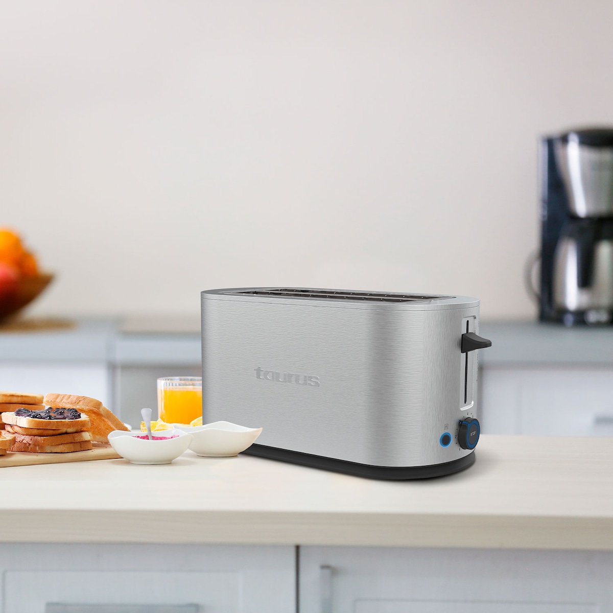 Tostador Taurus Mytoast Duplo Legend para 2 rebanadas Inox / Negro-2