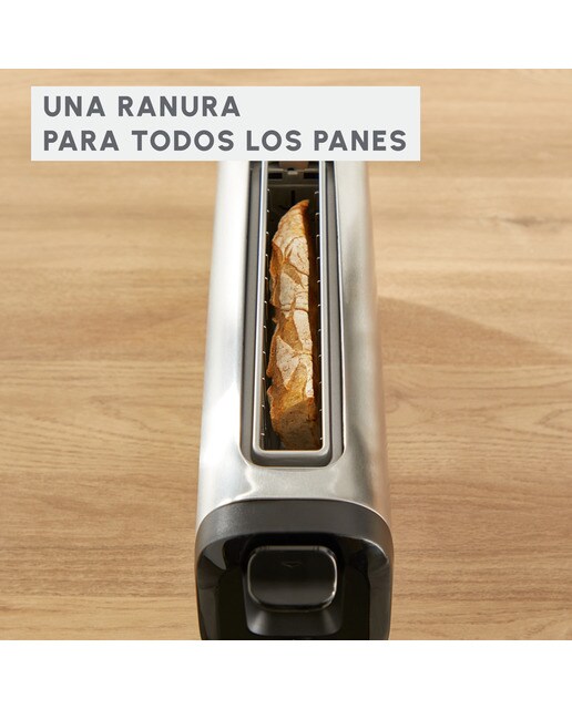 Tostador Moulinex Subito LS5S0D con ranura larga Inox-6