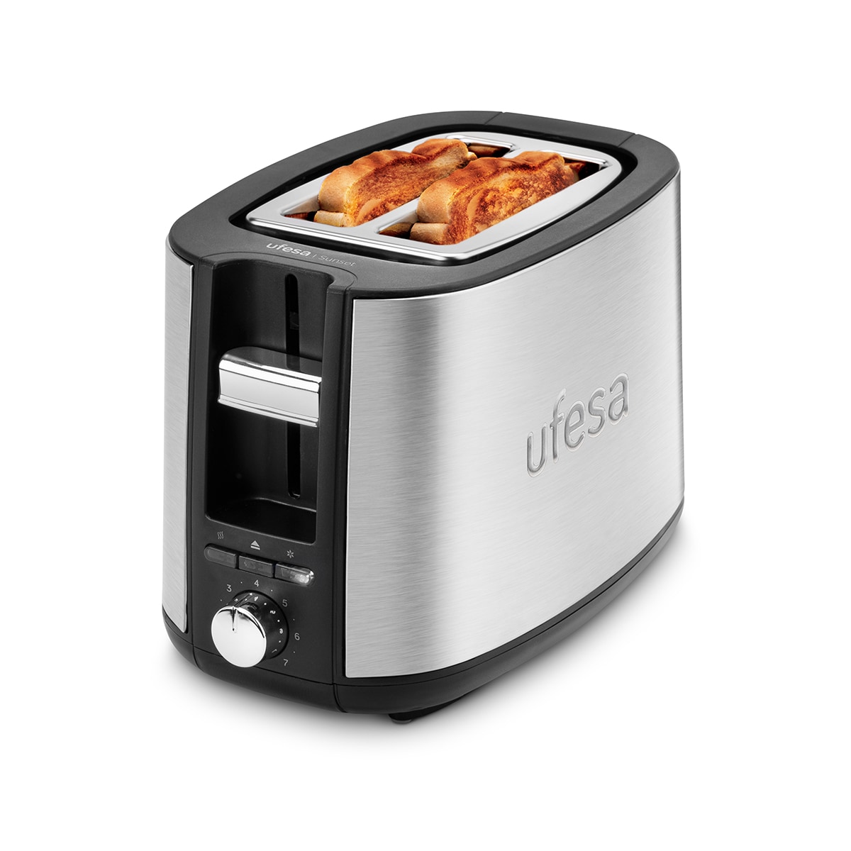 Tostador Ufesa Sunset Edition con 7 niveles de tostado Negro-5