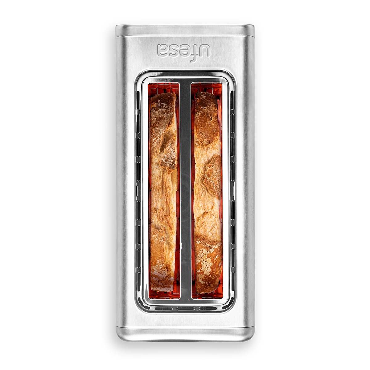 Tostador Ufesa touch duo Plus con pantalla LED Inox-3