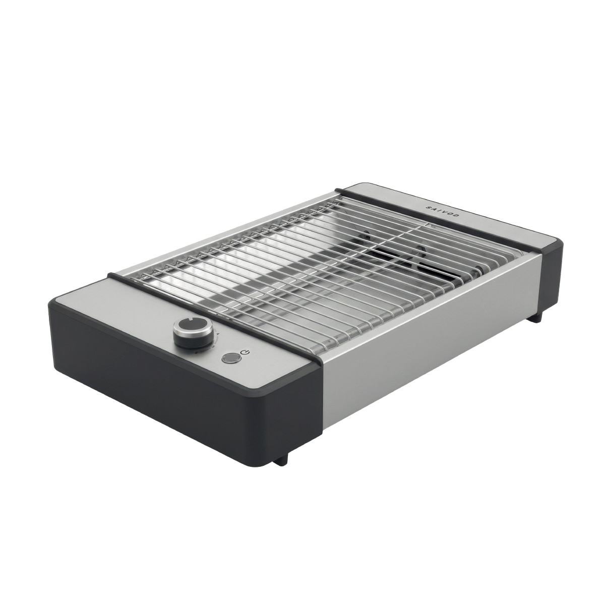 Tostador plano Saivod TP-126, mecánico, con 3 elementos de calor Inox-3