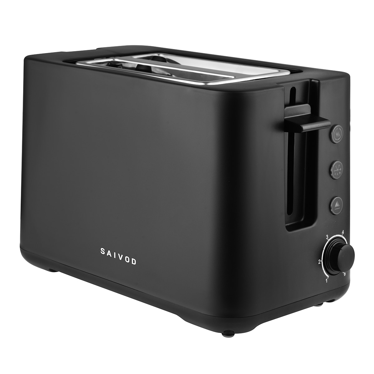Imagen 0 de Tostador Saivod TDC-126 800W con 2 ranuras Negro