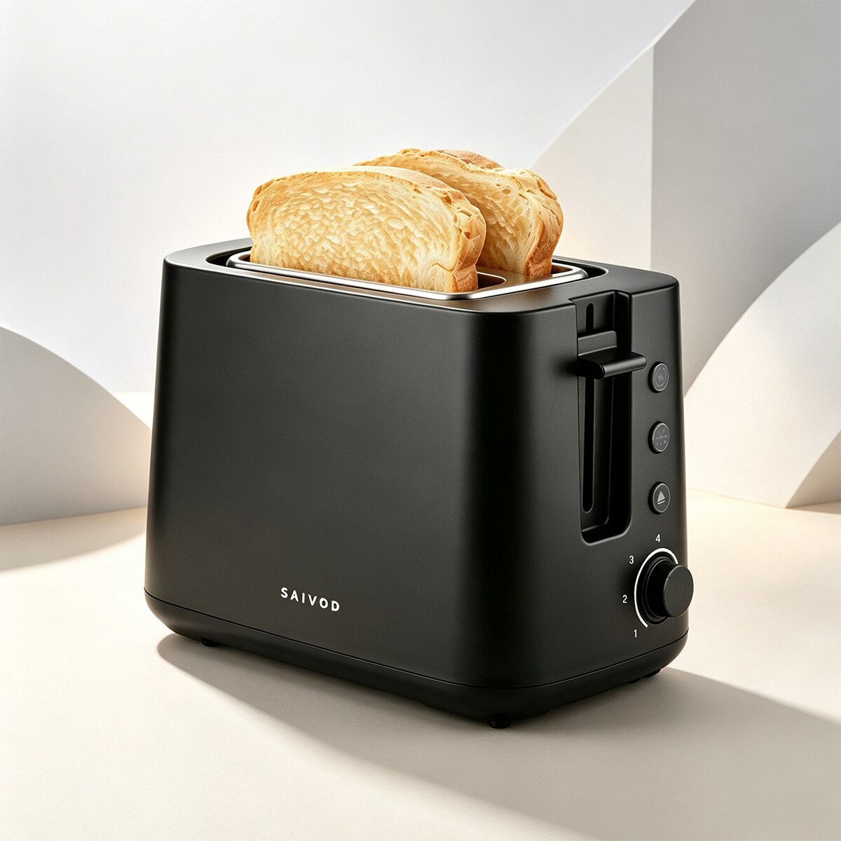 Tostador Saivod TDC-126 800W con 2 ranuras - Negro Negro-6