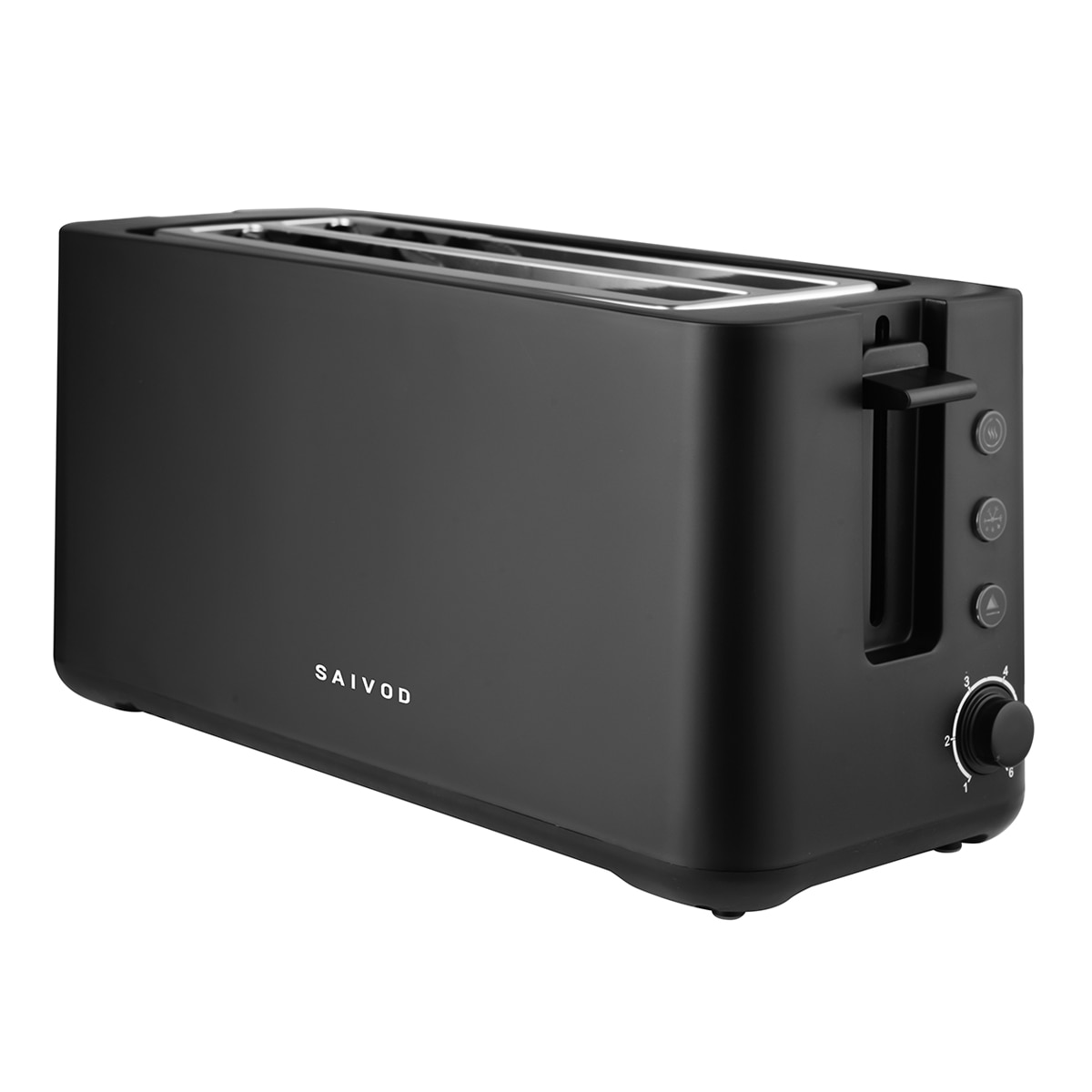 Imagen 0 de Tostador Saivod TDL-126 1400W con 2 ranuras Negro
