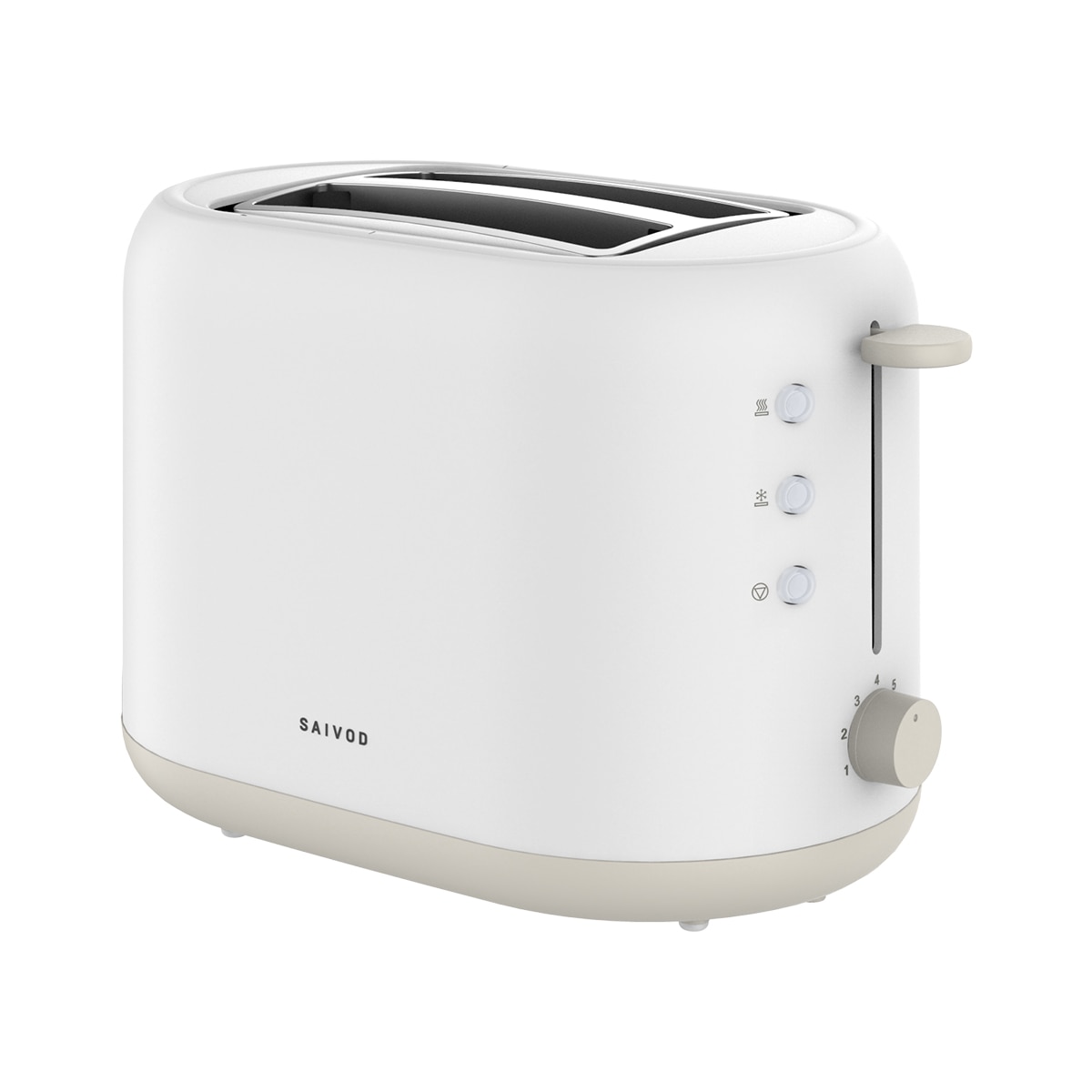 Imagen 0 de Tostador  Saivod T350NA con dos ranuras Blanco