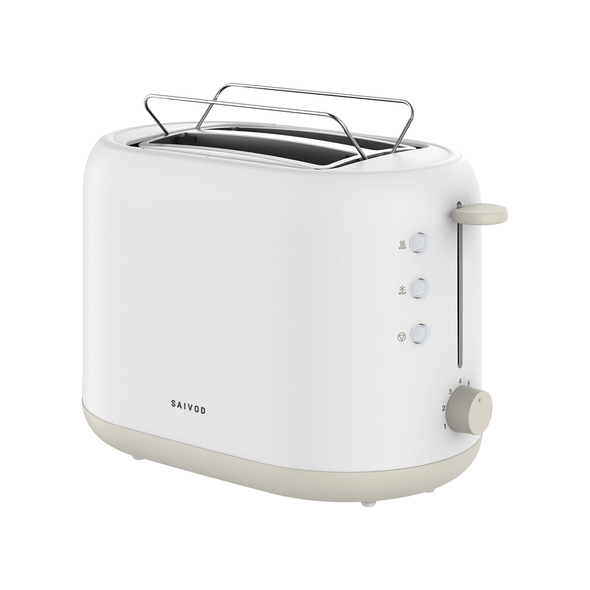 Tostador Saivod T350NA con dos ranuras - Blanco Blanco-3