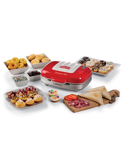 Sandwichera Ariete Party time 3 en 1 - Rojo Rojo-3