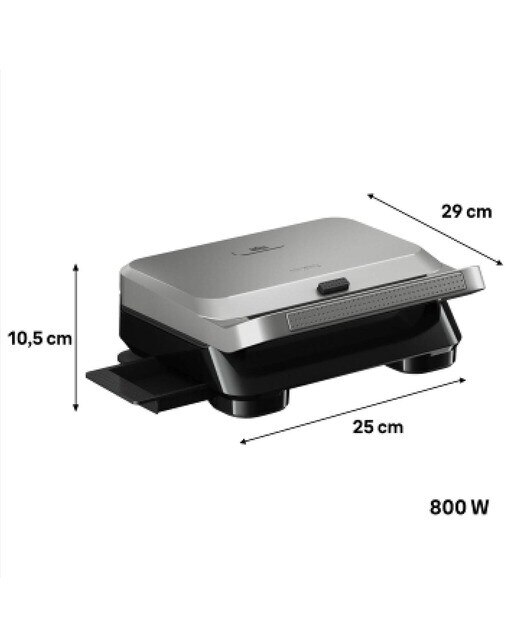 Grelhador de Placas Braun SM5006 de 800 W Prata-2