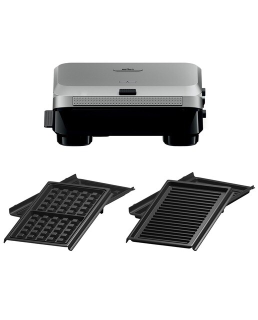 Grelhador de Placas Braun SM5006 de 800 W Prata-3