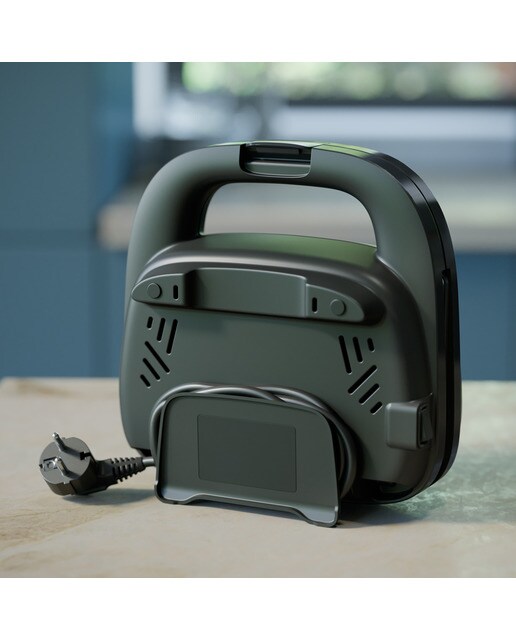 Sandwichera gofrera Philips HD2350/80 con placas intercambiables 3