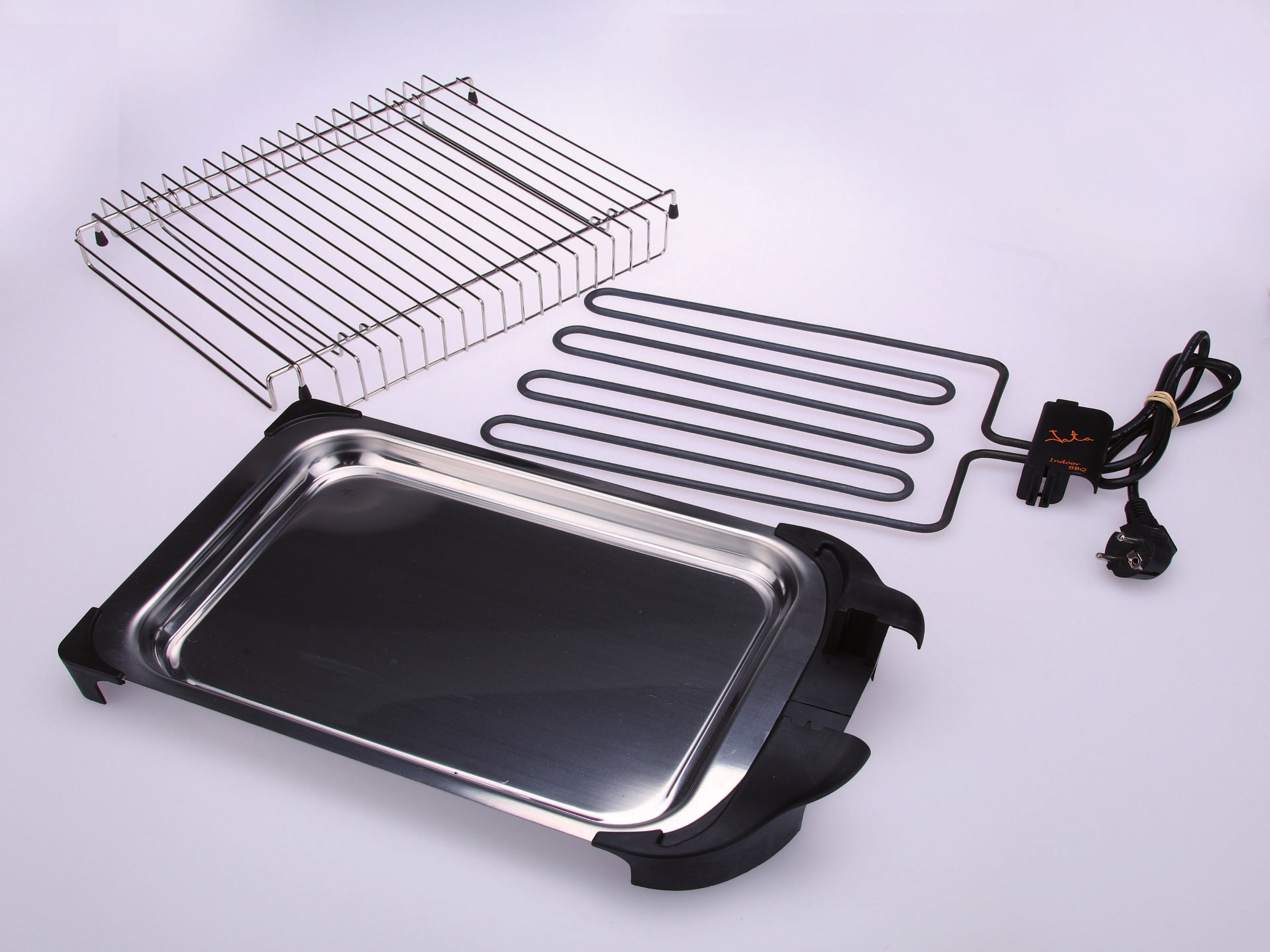 Barbacoa eléctrica Jata BQ101 especial para cocinar sin humo en interiores 3