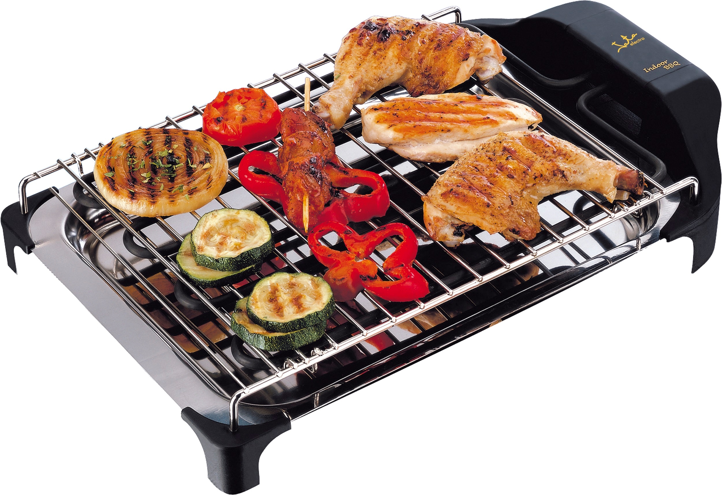 Barbacoa eléctrica Jata BQ101 especial para cocinar sin humo en interiores 7