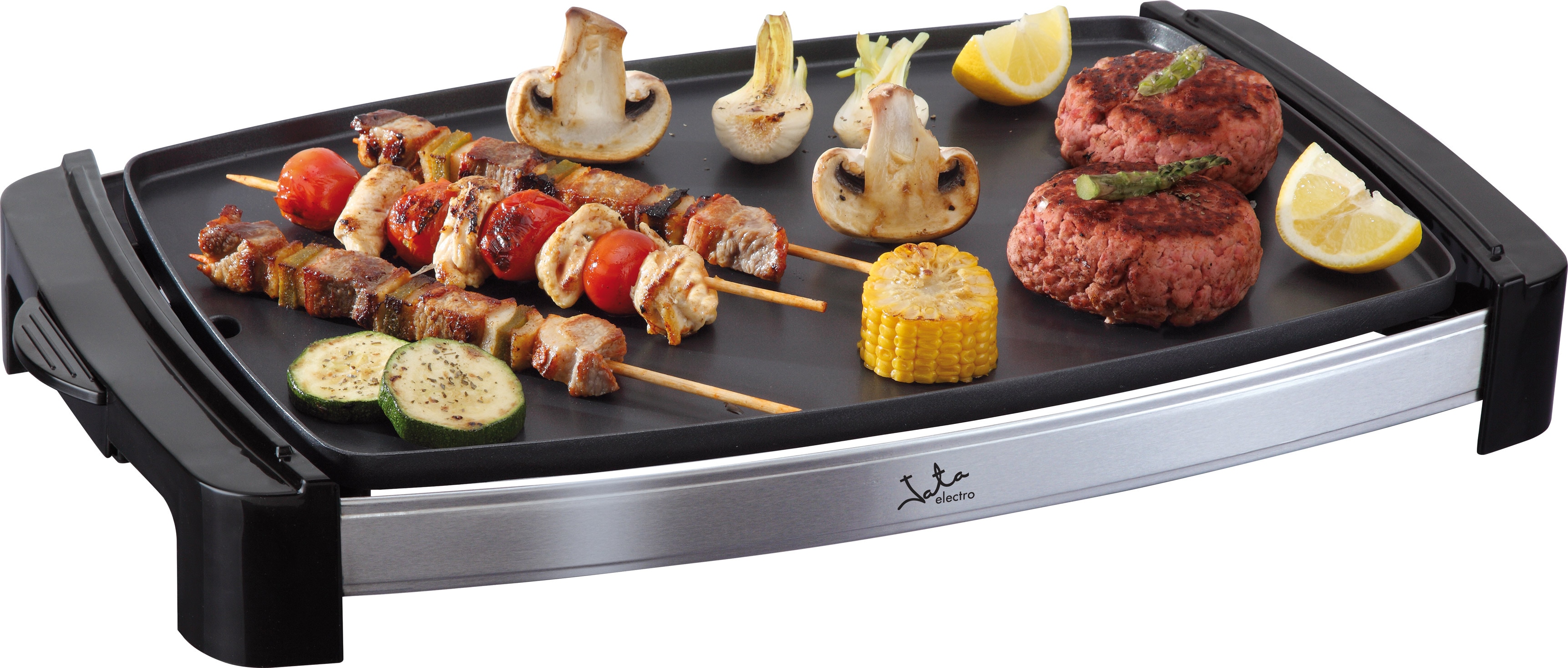 Plancha de asar Jata GR204N con termostato regulable de temperatura 2