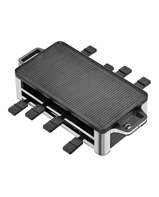 Raclette WMF Lono 3 en 1 Raclette, grill y crepera para 8 personas Negro / Gris-3