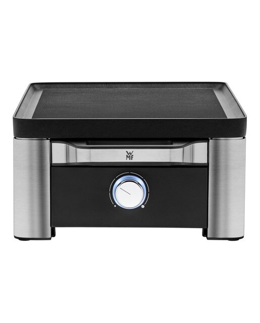 Raclette WMF Lono 3 en 1 Raclette, grill y crepera para 8 personas Negro / Gris-4