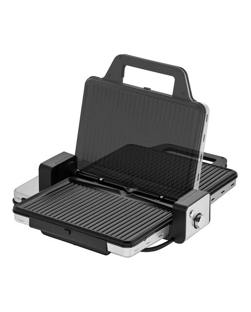 Imagen 2 de Sandwichera y Grill WMF Lono Contact Grill 2 en 1 - Inox Inox