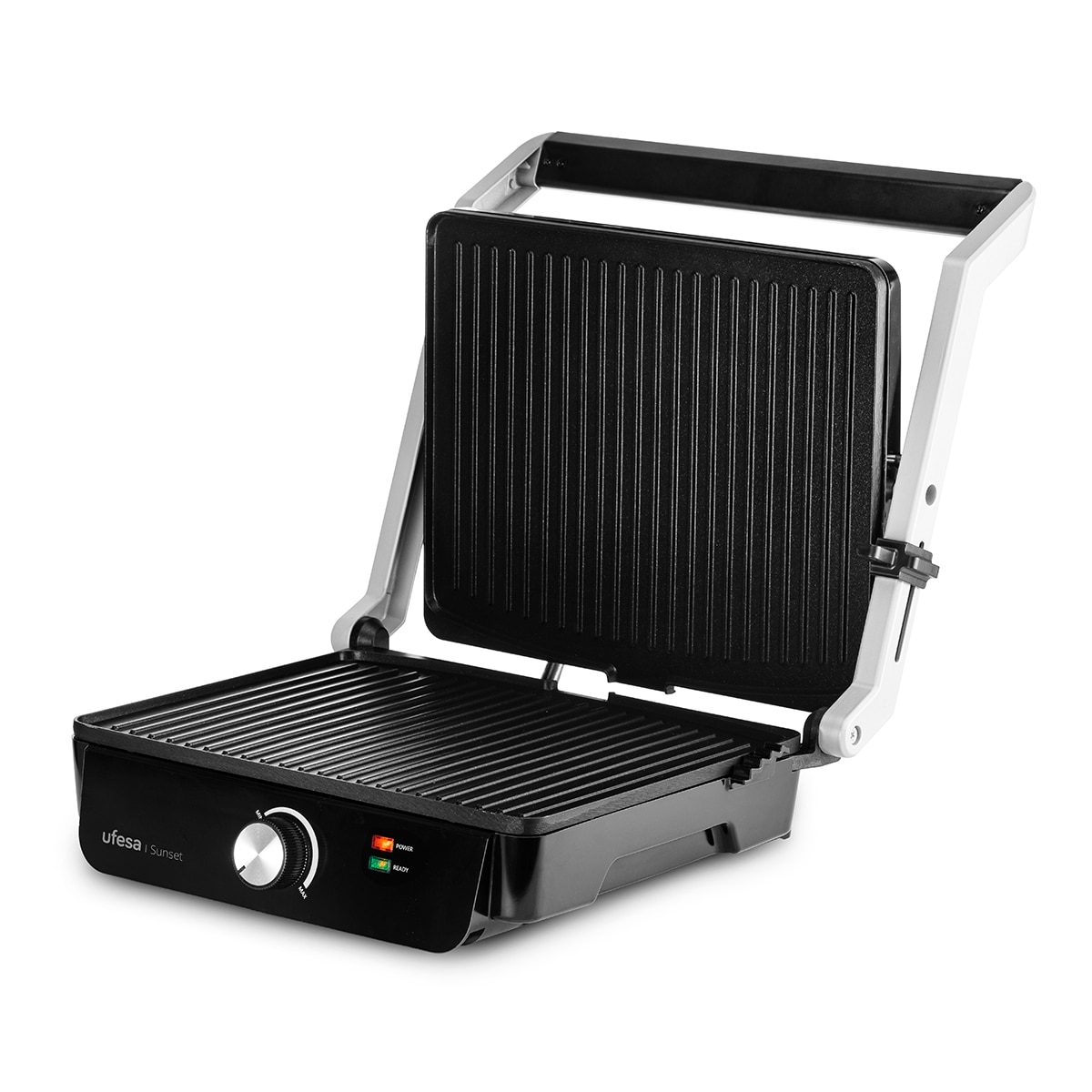 Grill Ufesa Sunset Edition apertura 180º Negro-2