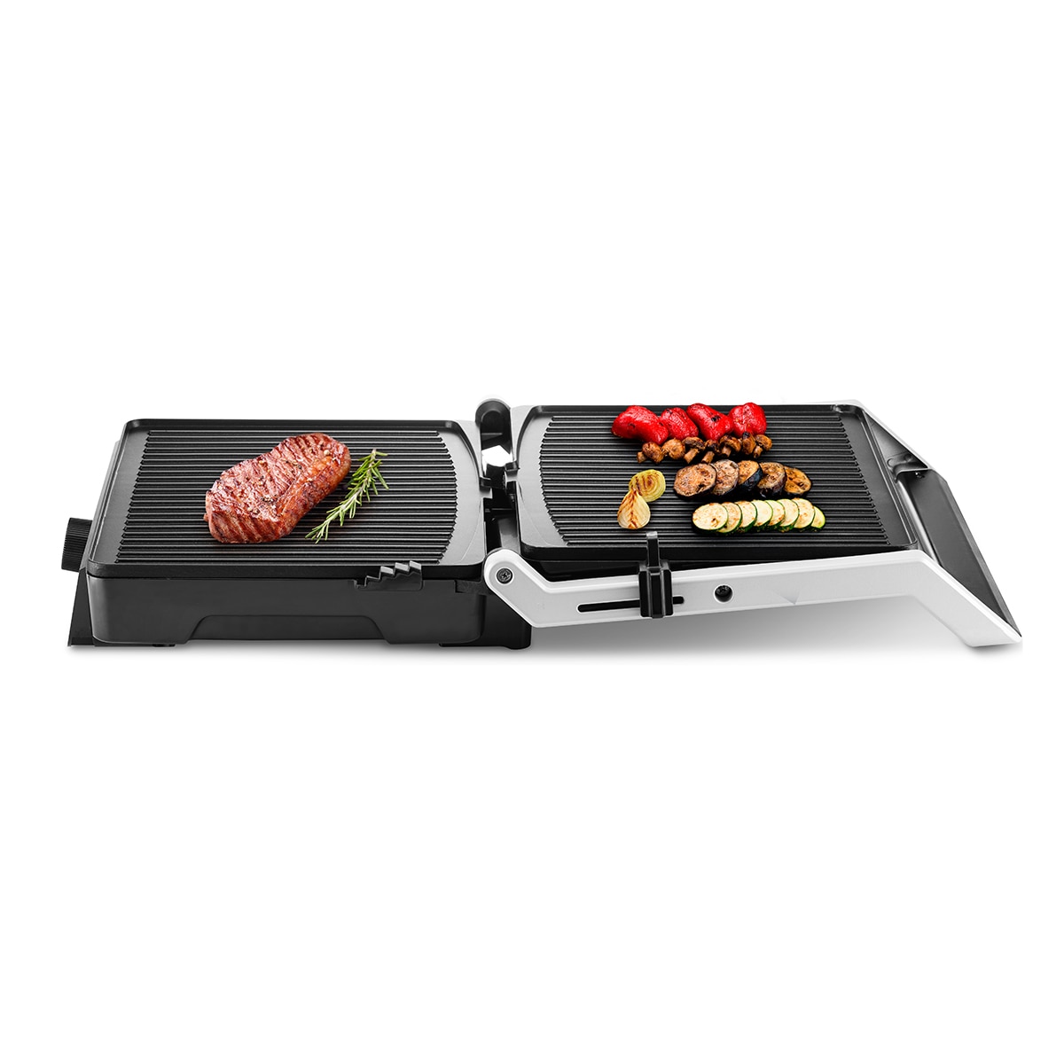 Grill Ufesa Sunset Edition apertura 180º Negro-6