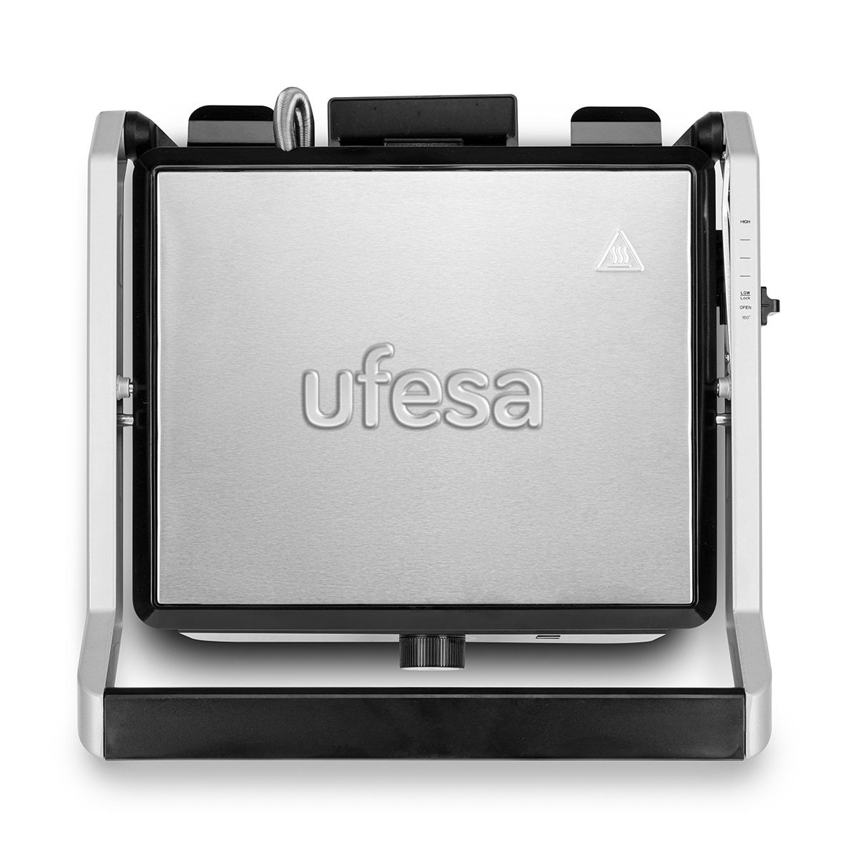 Grill Ufesa Sunset Edition apertura 180º Negro-7