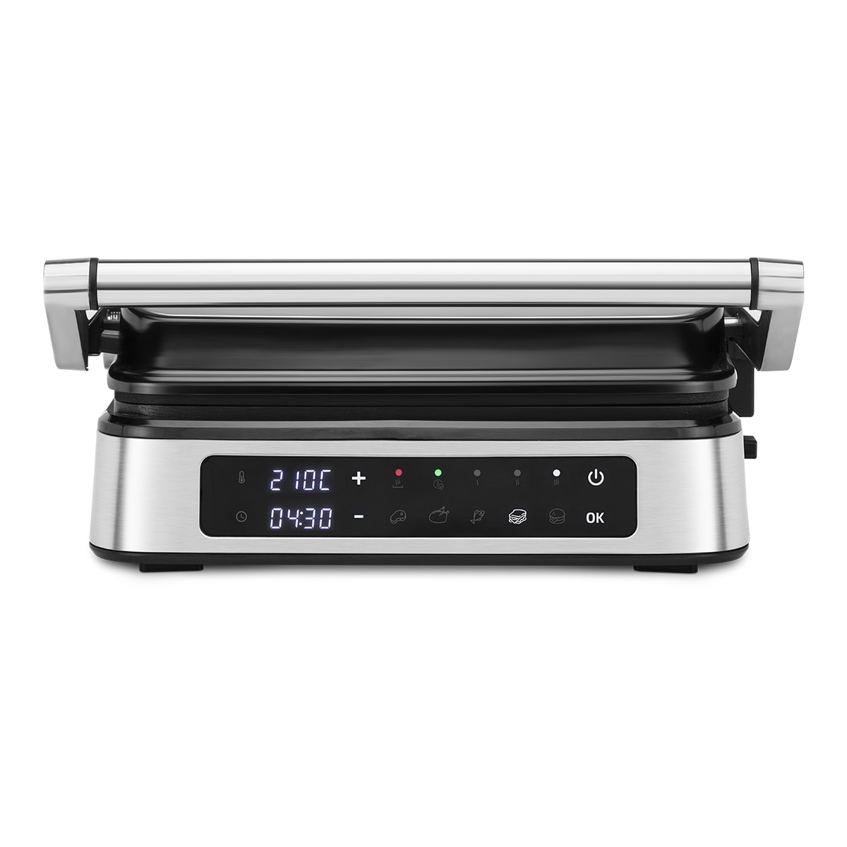 Grill Ufesa Everest con pantalla táctil Inox-3