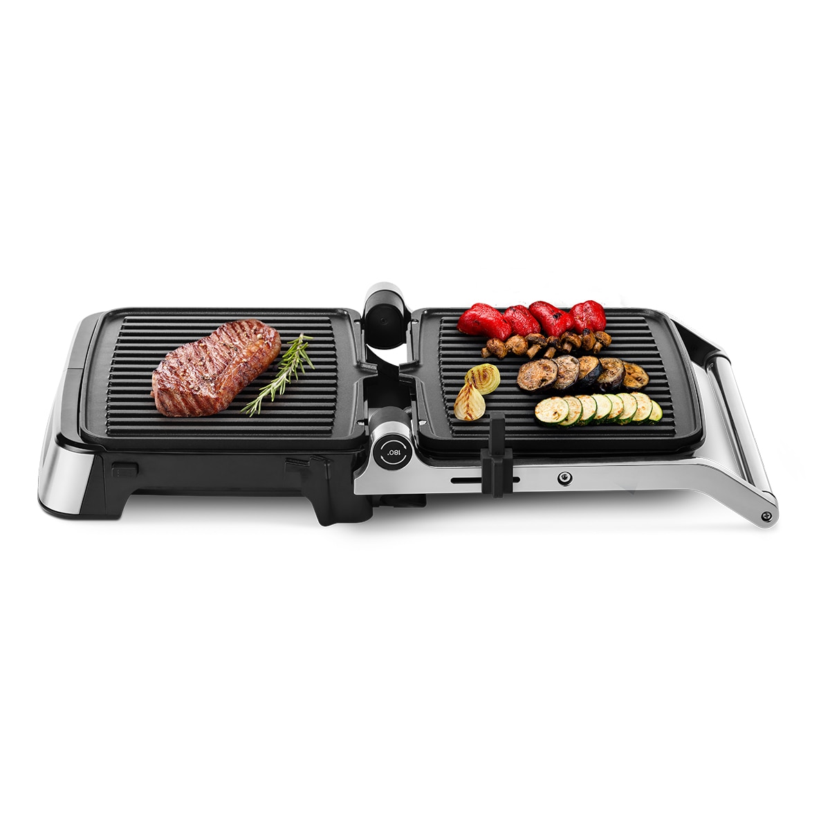 Grill Ufesa Everest con pantalla táctil Inox-7