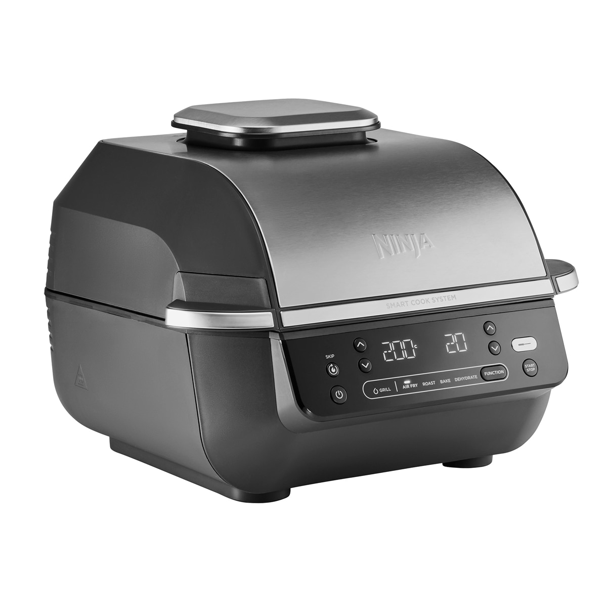 Freidora aire con parrilla/grill de interior 5 en 1 Ninja Foodi EG351EU - Plateado Plateado-3