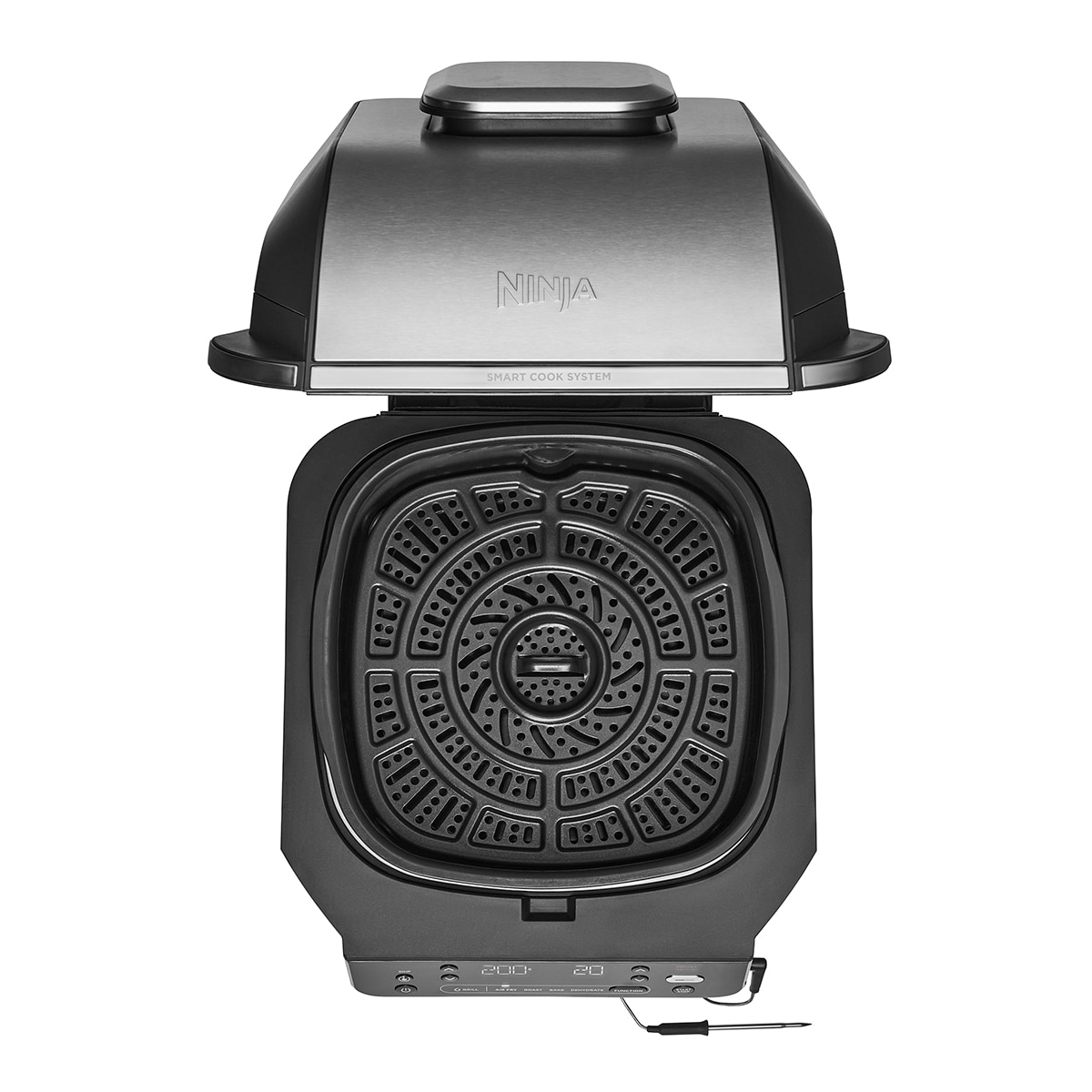 Freidora aire con parrilla/grill de interior 5 en 1 Ninja Foodi EG351EU - Plateado Plateado-6