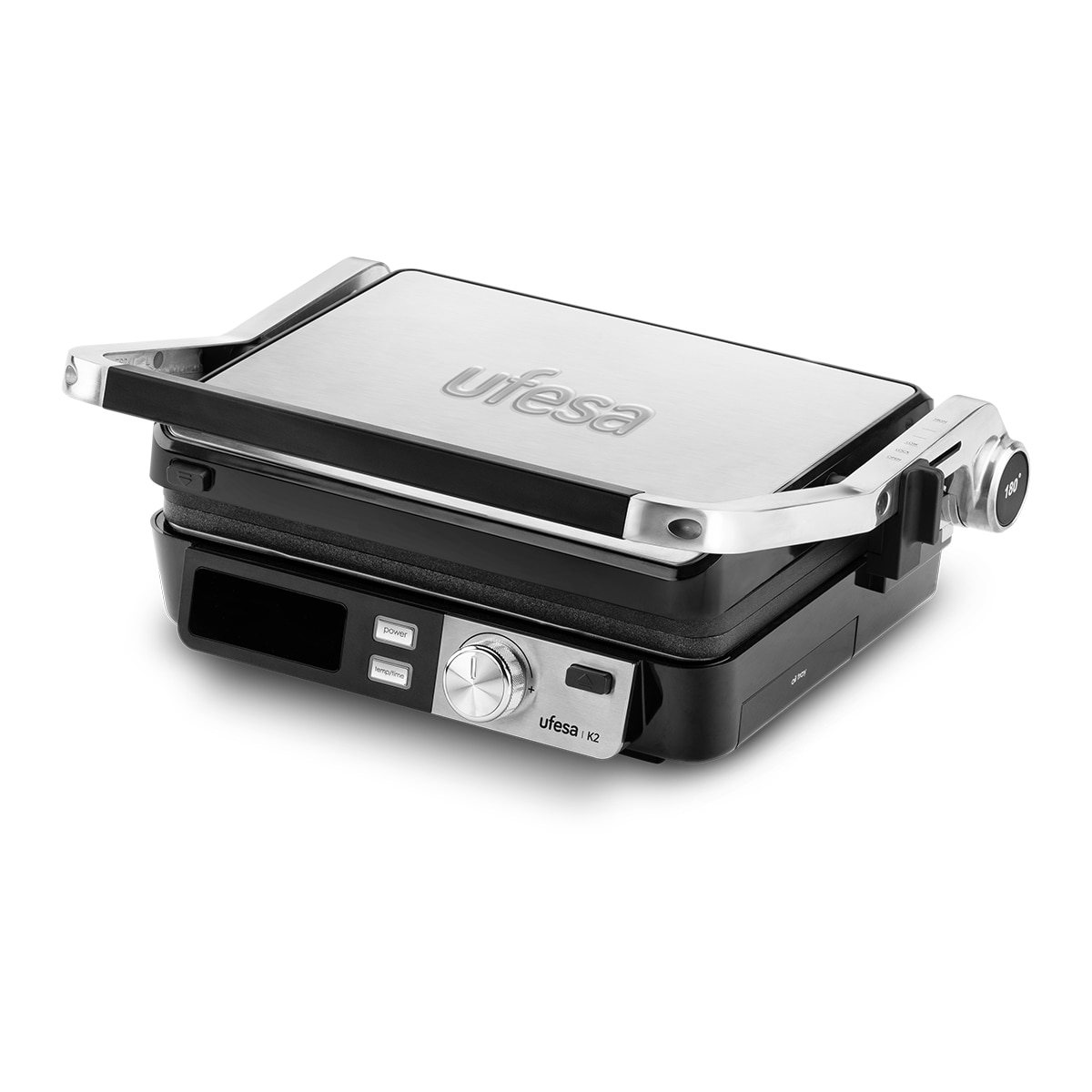 Grill Ufesa K2 con placas desmontables Negro-2