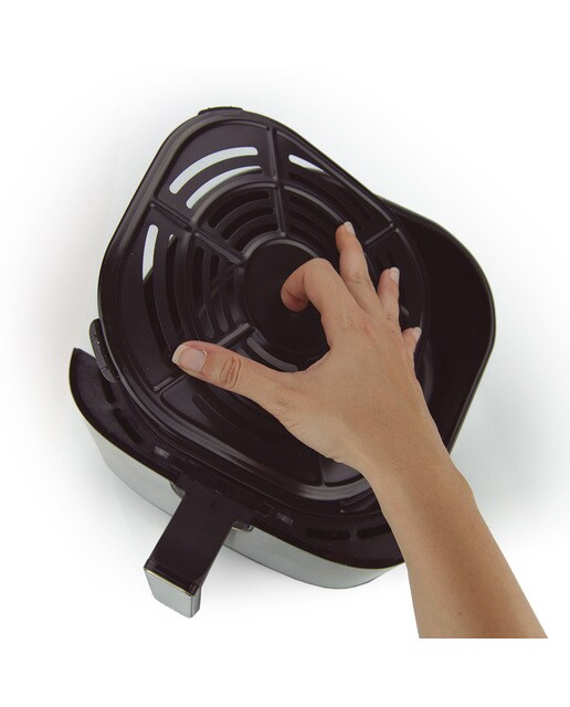 Freidora de aire Jocca Digital con 5L de capacidad. Incluye libro de recetas - Negro Negro-4