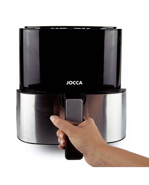 Freidora de aire Jocca Digital con 5L de capacidad. Incluye libro de recetas - Negro Negro-6