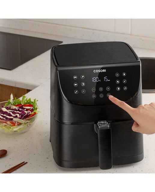 Freidora de aire Cosori Premium Chef Edition con 11 modos de cocción + Libro de recetas exclusivo - Negro Negro-6