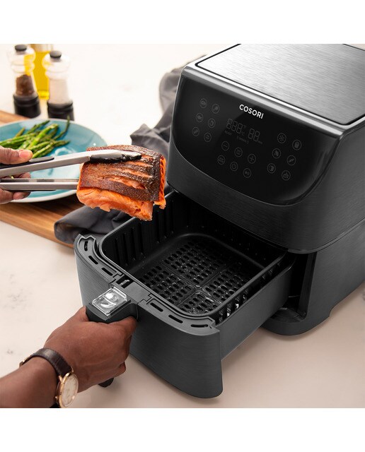 Freidora de aire Cosori Premium Chef Edition con 11 modos de cocción + Libro de recetas exclusivo - Negro Negro-8