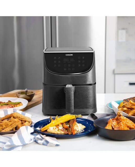 Freidora de aire Cosori Premium Chef Edition con 11 modos de cocción + Libro de recetas exclusivo - Negro Negro-9