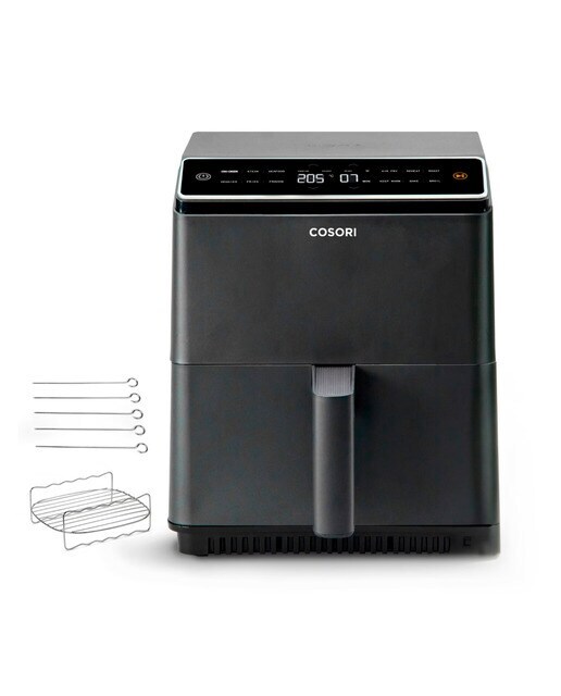 Freidora de aire Cosori Dual Blaze Chef Edition con sistema 360 ThermoIQ + Libro de recetas exclusivo
