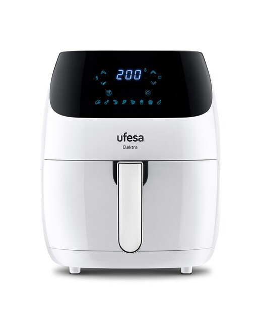 Freidora sin aceite Ufesa Elektra white con 8 programas 1