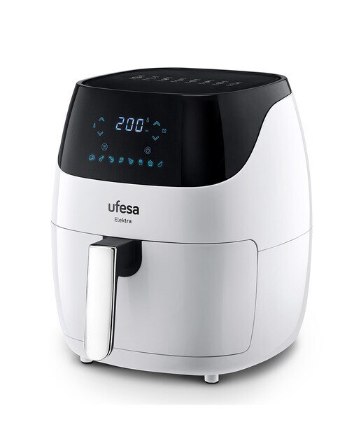 Freidora sin aceite Ufesa Elektra white con 8 programas 2