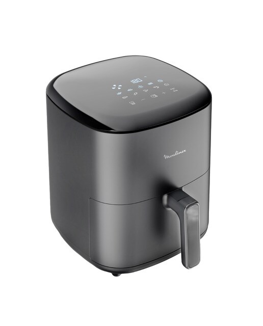 Freidora de Aire Moulinex Easy Fry Max, 10 Programas Automáticos, 5L Gris / Carbón-3