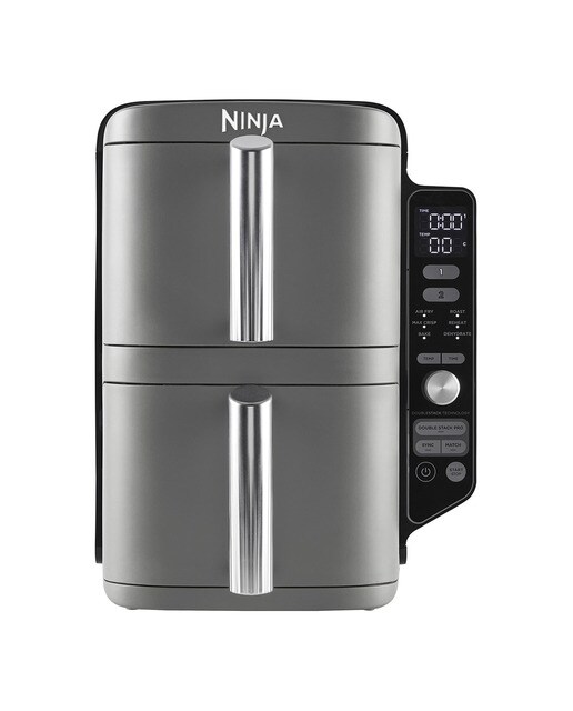 Imagem 0 de Fritadeira Air Fryer Ninja SL400EU sem Óleo, Vertical, Double Stack XL e de 9,5 Litros - Cinza