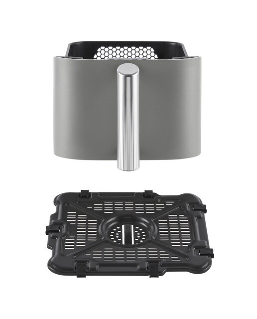 Fritadeira Air Fryer Ninja SL400EU sem Óleo, Vertical, Double Stack XL e de 9,5 Litros - Cinza Cinzento-6
