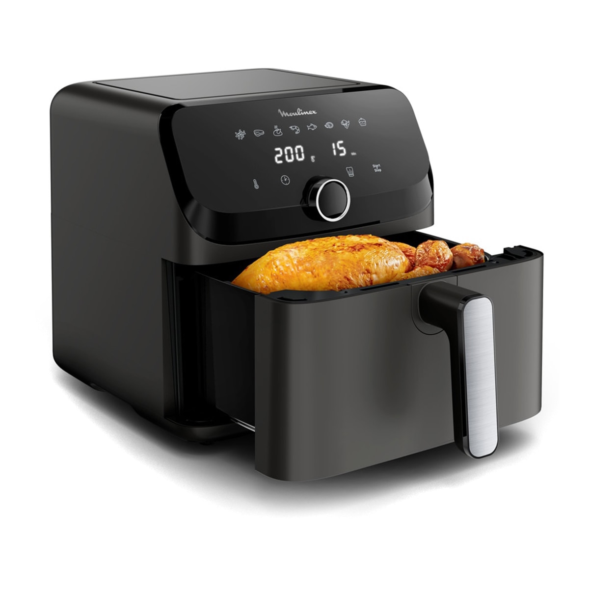 Moulinex – Freidora de aire Moulinex Easy Fry Mega con 8 programas.