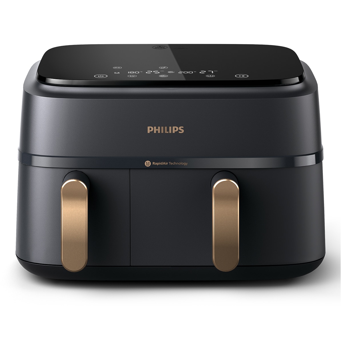 Philips – Freidora de aire Phjilips S3000 con doble cesta y 9 litros.