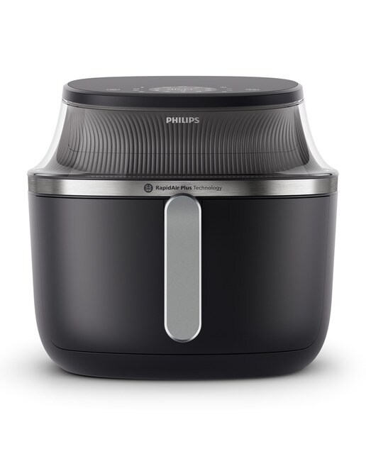 Imagem 0 de Fritadeira Air Fryer Philips NA342/00 S3000 Dig com Janela Tamanho XXL, 16 Funções, 2000W e 7,2 Litros - Preto/ Cobre