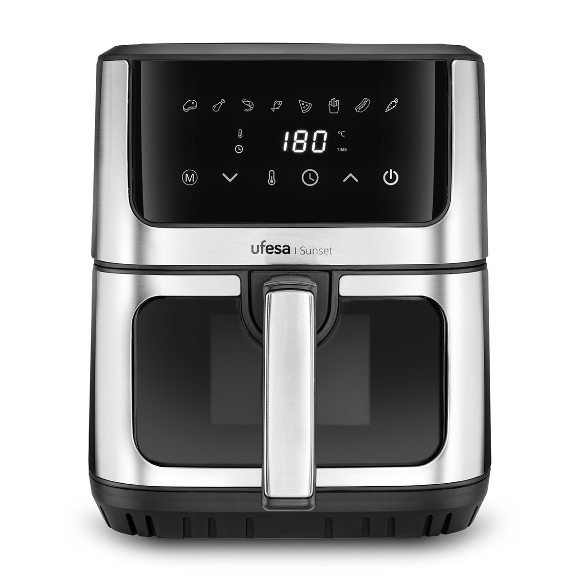 Freidora sin aceite Ufesa Sunset Edition con Tecnología Air Pulse Negro-2
